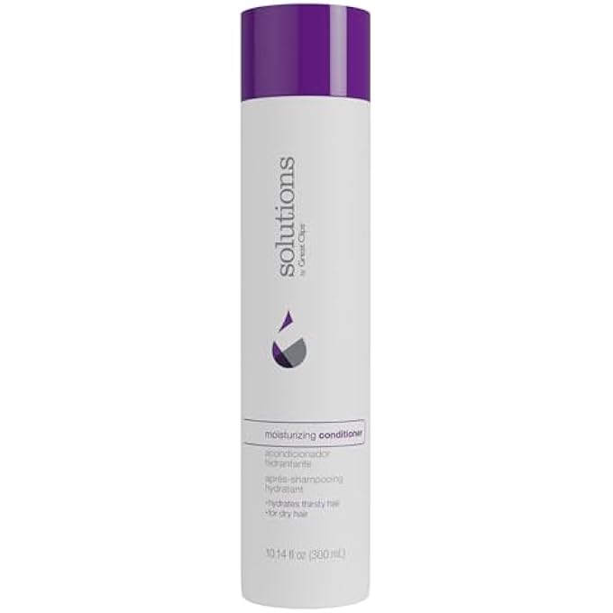 GREAT CLIPS SOLUTIONS MOISTURIZING CONDITIONER, 10OZ |REPAIRS & SOFTENS DAMAGED HAIR | FOR DRY, COARSE, OR CURLY HAIR - Image 1